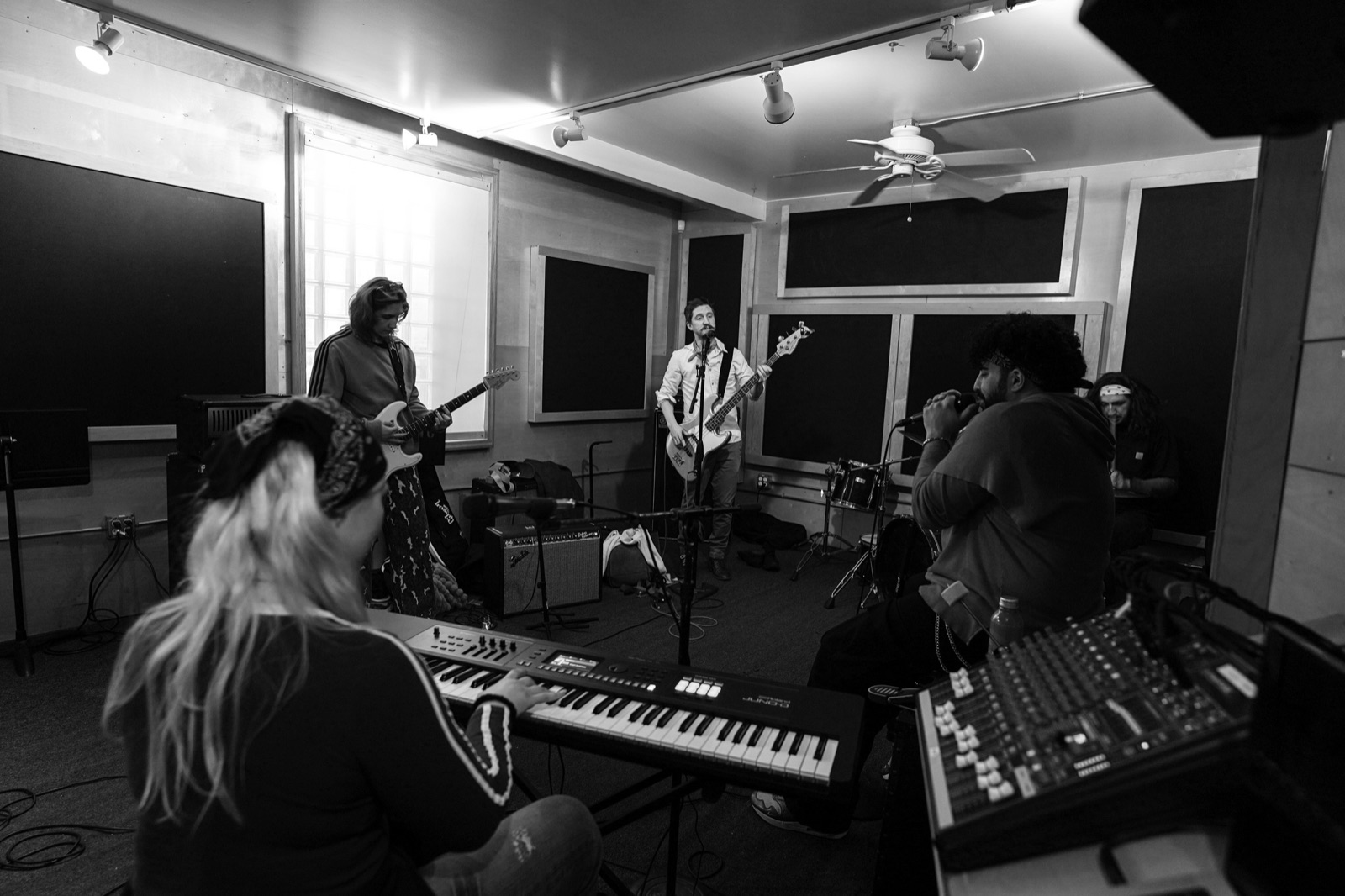 Northern Lights · full band in rehearsal